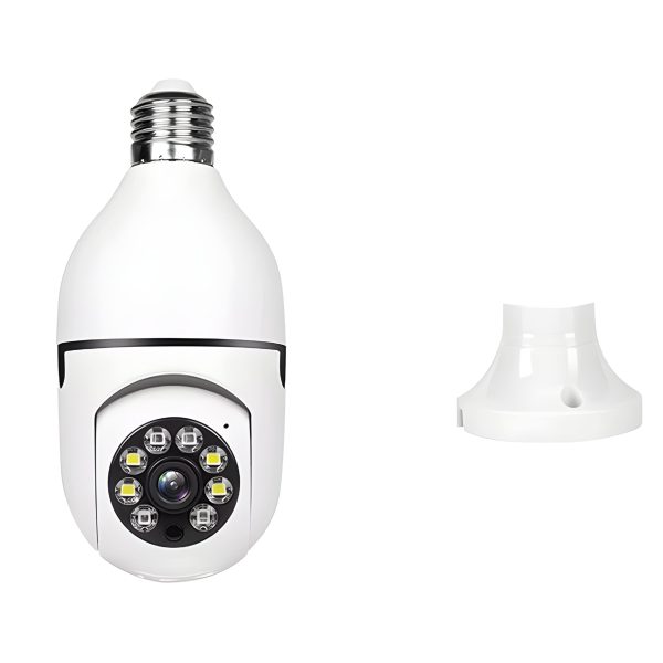 Kitcheniva 360 E27 Light Bulb Camera Wi Fi IR Night Security-0