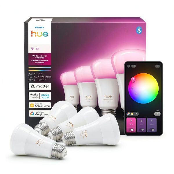Philips Hue Smart Bulb Daylight Dimming Color Control-7