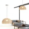 Pavo Pendant Light Paper Rope Adjustable Hanging Fixture-0