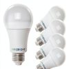 VIRIBRIGHT A19 LED Bulb Dimmable Cool White 4 Pack-1