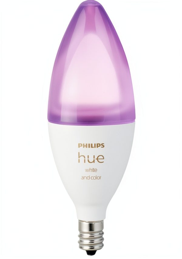 Philips Hue E12 Smart LED Bulb Bluetooth Color Ambiance-0