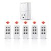 BN-LINK Wireless Remote Outlet Switch 5 Outlets 2 Remotes-7