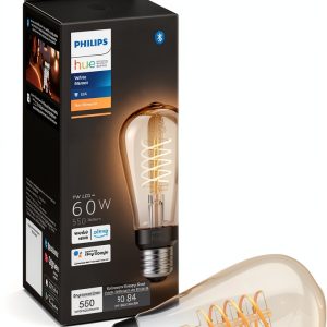 Philips Hue Filament ST19 Smart LED Bulb Vintage Design-0