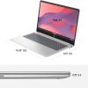 HP Chromebook Laptop Intel N200 8GB Memory 64GB eMMC Silver-4