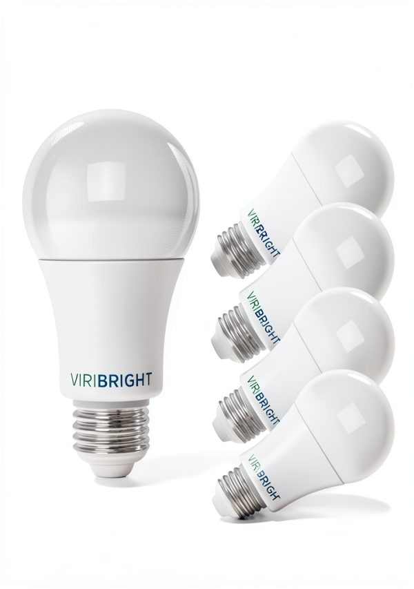 Viribright A19 LED Bulb Dimmable Cool White 4 Pack-1