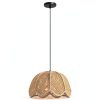 Parrot Uncle Rattan Pendant Light Farmhouse Boho Style-8