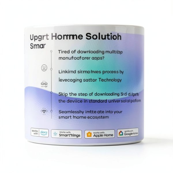 Linkind A19 Matter Smart Bulb RGBTW Voice Control-7