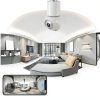 Eco4life Smart WiFi PTZ Light Bulb Security Camera White-4