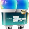 Linkind A21 Smart LED Bulb Matter Compatible Color Changing-0
