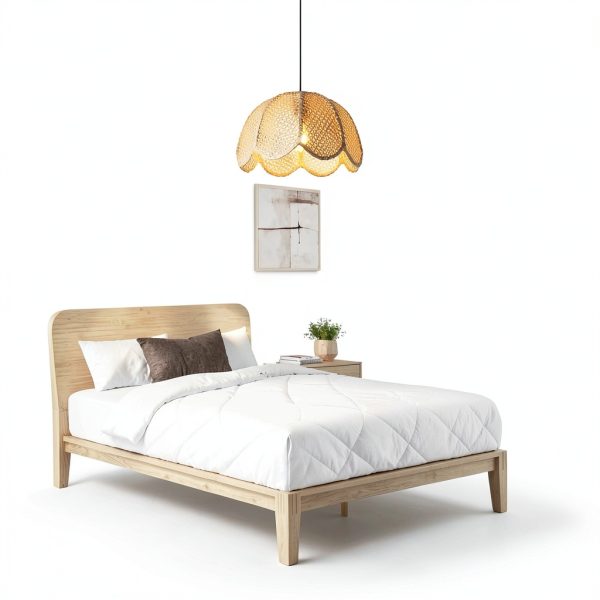 Parrot Uncle Rattan Pendant Light Farmhouse Boho Style-4