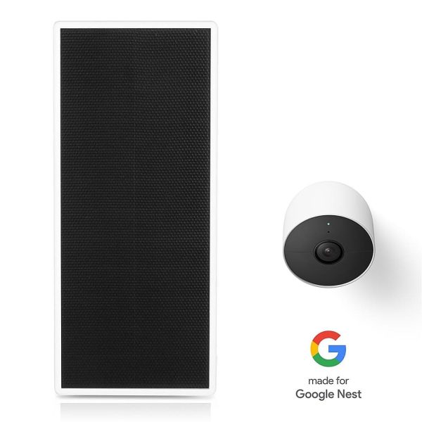 Wasserstein Premium Solar Panel for Google Nest Cam-1