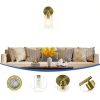 Pavo Wall Sconce Metal Glass Dimmable Lighting Modern Decor-3