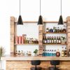 Modern Farmhouse Pendant Lights 3Pack Adjustable Brass Cone-1