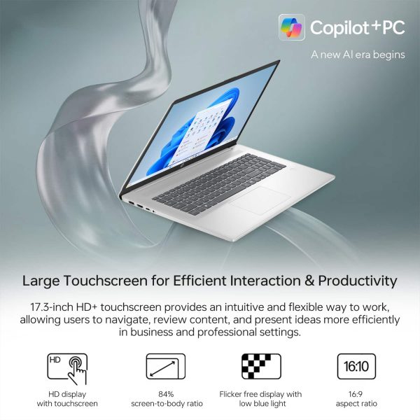 HP 17.3 Touchscreen Laptop Intel Core Ultra 5 16GB RAM-4
