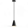 Modern Farmhouse Pendant Lights 3Pack Adjustable Brass Cone-2