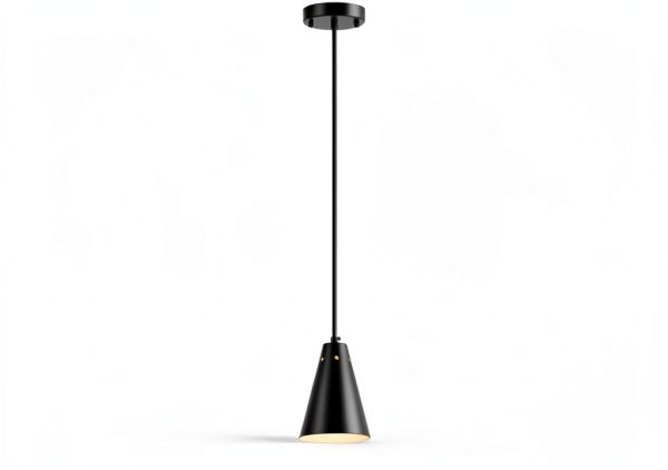 Modern Farmhouse Pendant Lights 3Pack Adjustable Brass Cone-2