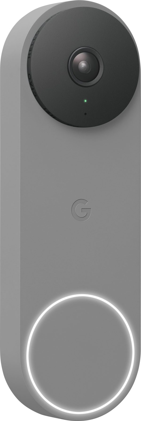 Google Nest Doorbell Wired 2nd Gen Ash Home Security Camera-4