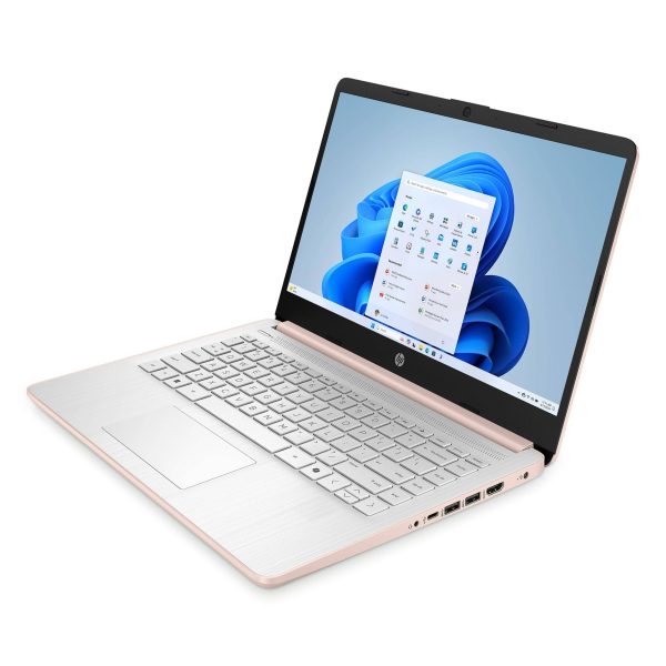 HP 14 Laptop Intel N150 16GB Memory HD Display Rose Gold-1