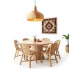 Parrot Uncle Bamboo Pendant Lamp Retro Cone Design-2