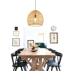 Parrot Uncle Rattan Pendant Light Boho Style Adjustable-0
