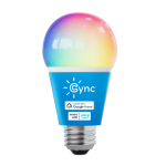 Cync Smart LED Bulb Color Changing Music Sync Voice Control-0