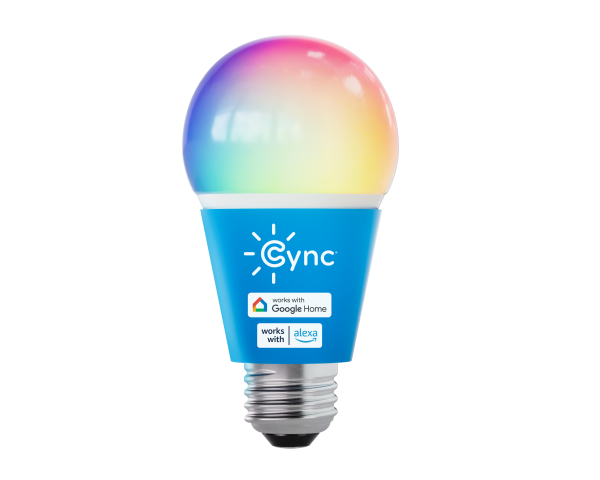 Cync Smart LED Bulb Color Changing Music Sync Voice Control-0