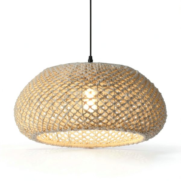Parrot Uncle Cotton Pendant Light Boho Rustic Coastal Style-8
