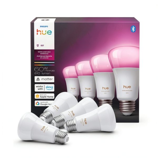 Philips Hue Smart Bulb Daylight Dimming Color Control-0