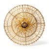 Parrot Uncle Rattan Pendant Light Boho Coastal Rustic-11