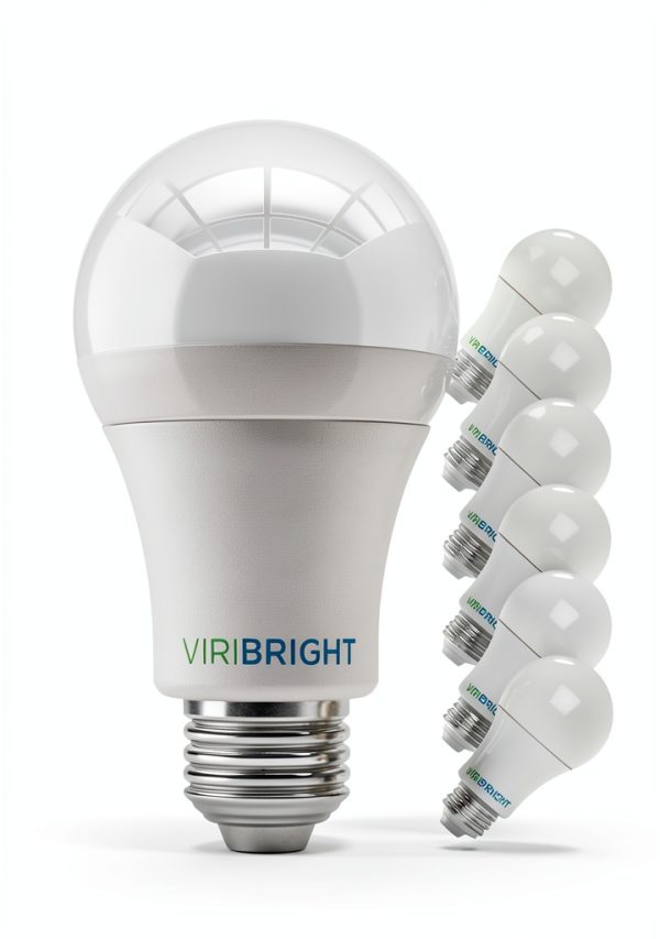 Viribright LED Bulb 9W 800 Lumens 2700K 12 Pack-0